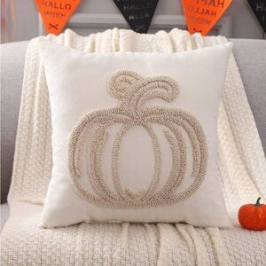 NEW Fall Halloween Pumpkin Pillow Cover